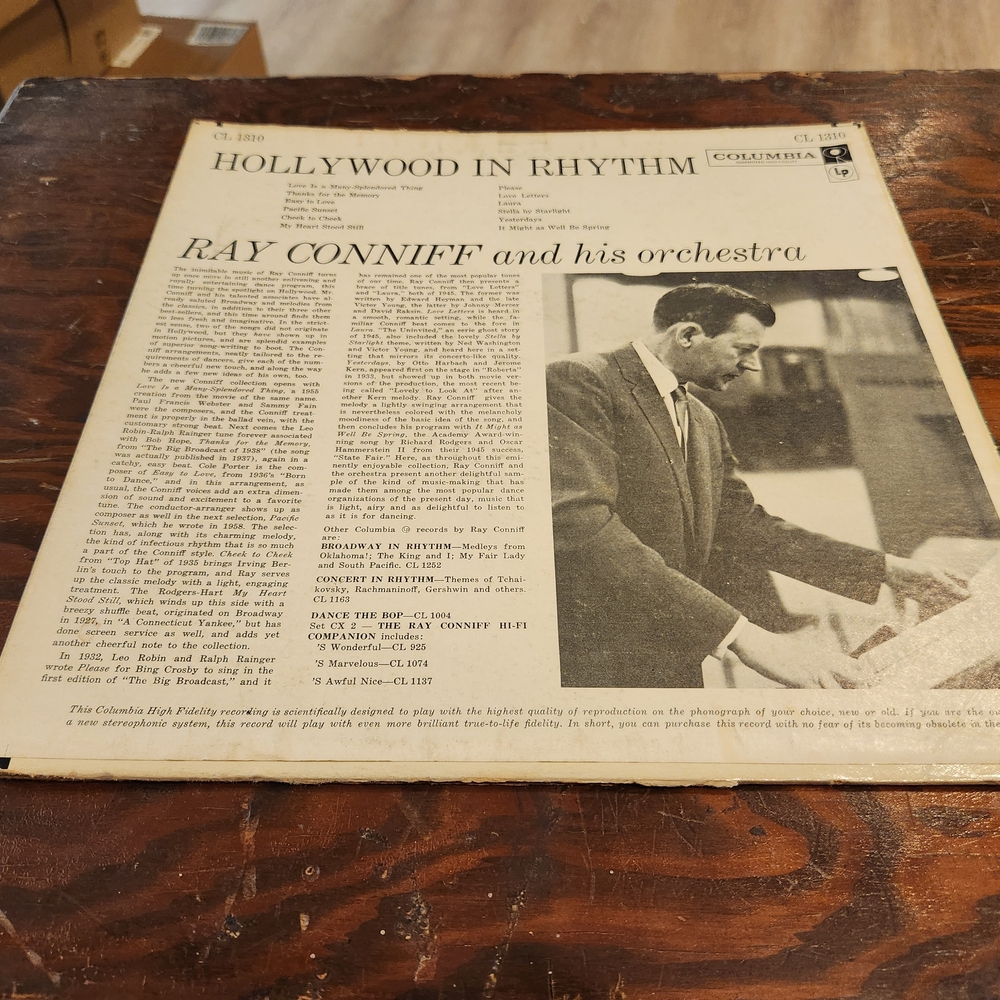 Columbia Vinyl Record - Hollywood in Rhythm - Picture 2 of 4
